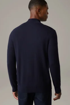 Strellson Strick-Troyer Luka, navy meliert