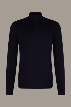 Strellson Strick-Troyer Luka, navy meliert