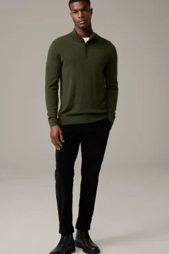 Strellson Strick-Troyer Luka, oliv meliert