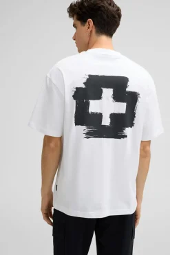 Strellson Tshirts & Sweats-T-Shirt Roko, wei&szlig;