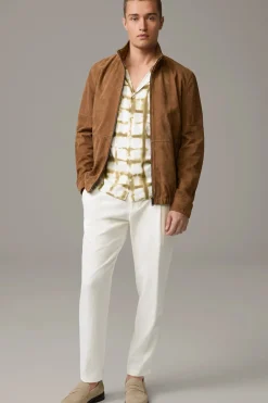 Strellson Jacken|Lederjacken-Velours-Lederjacke Jim,