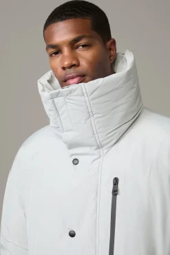 Strellson Mäntel|Jacken-Wasserabweisender Parka, offwhite