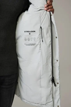 Strellson Mäntel|Jacken-Wasserabweisender Parka, offwhite