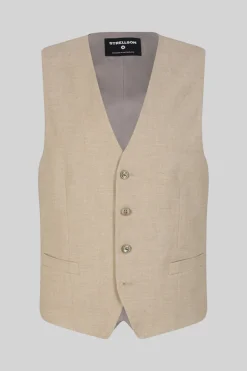 Strellson Westen|Sakkos-Weste Gyl, beige meliert